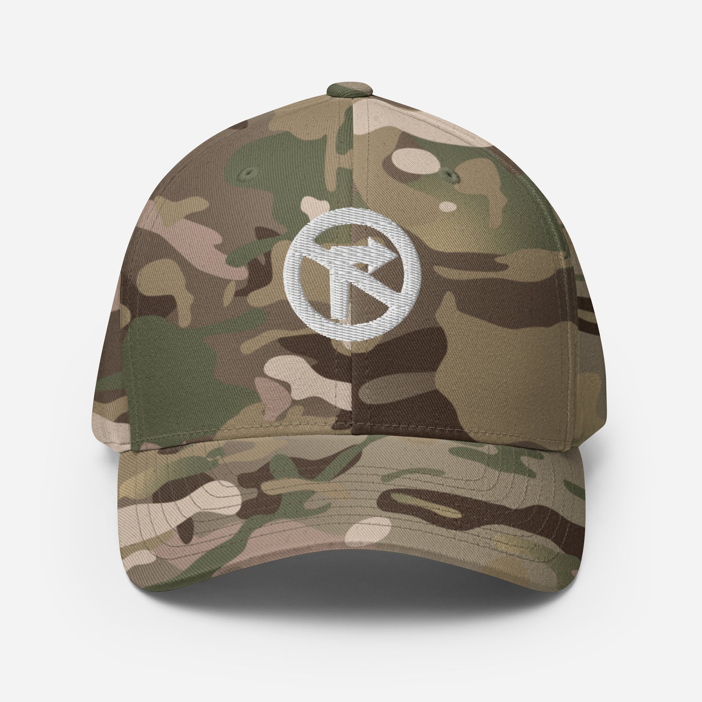 No Right Turn™ Embroidered Flexfit Cap (5 color options)