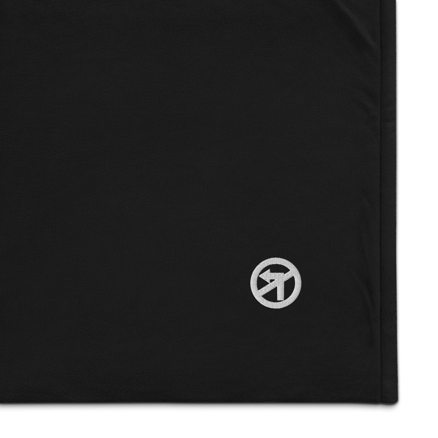 No Left Turn® Embroidered Premium Sherpa Blanket