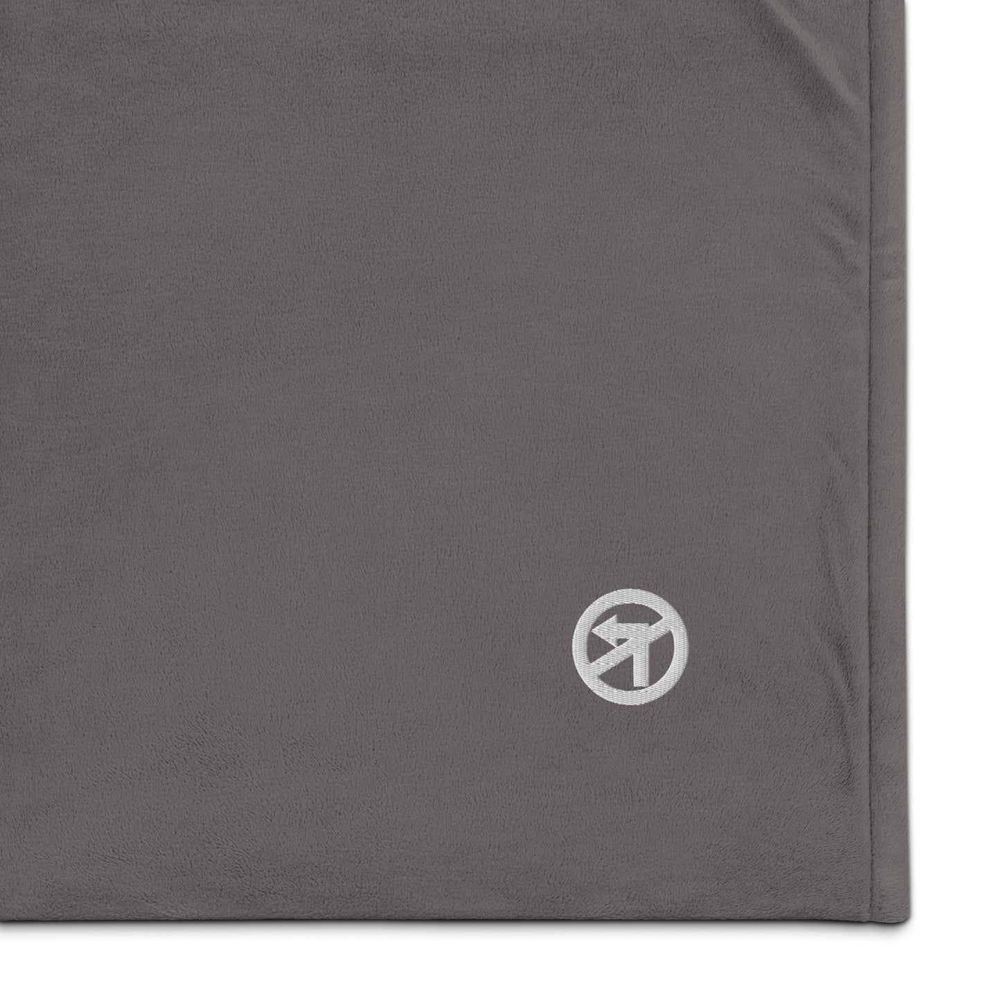 No Left Turn® Embroidered Premium Sherpa Blanket