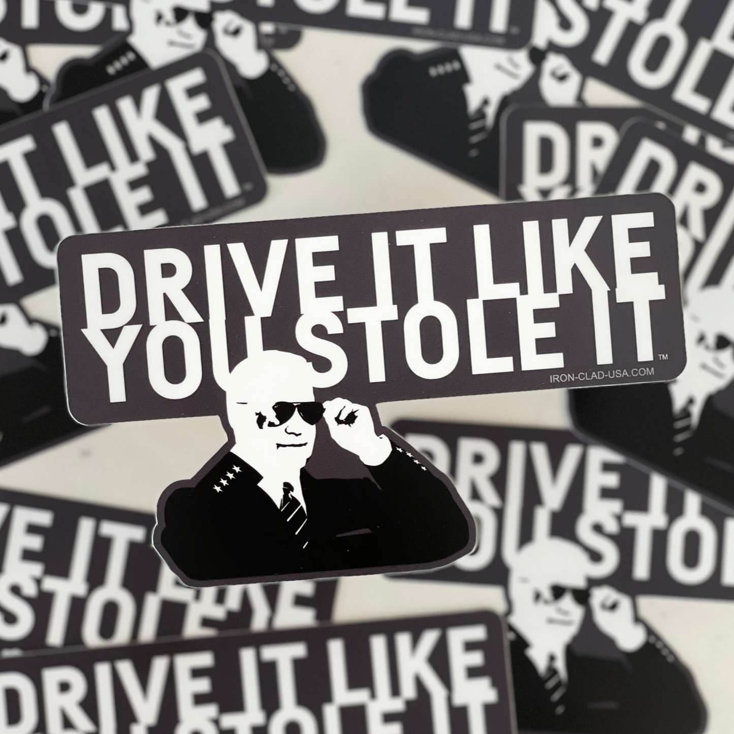 "Drive It Like You Stole It" and No Left Turn® Stick-It Bundle