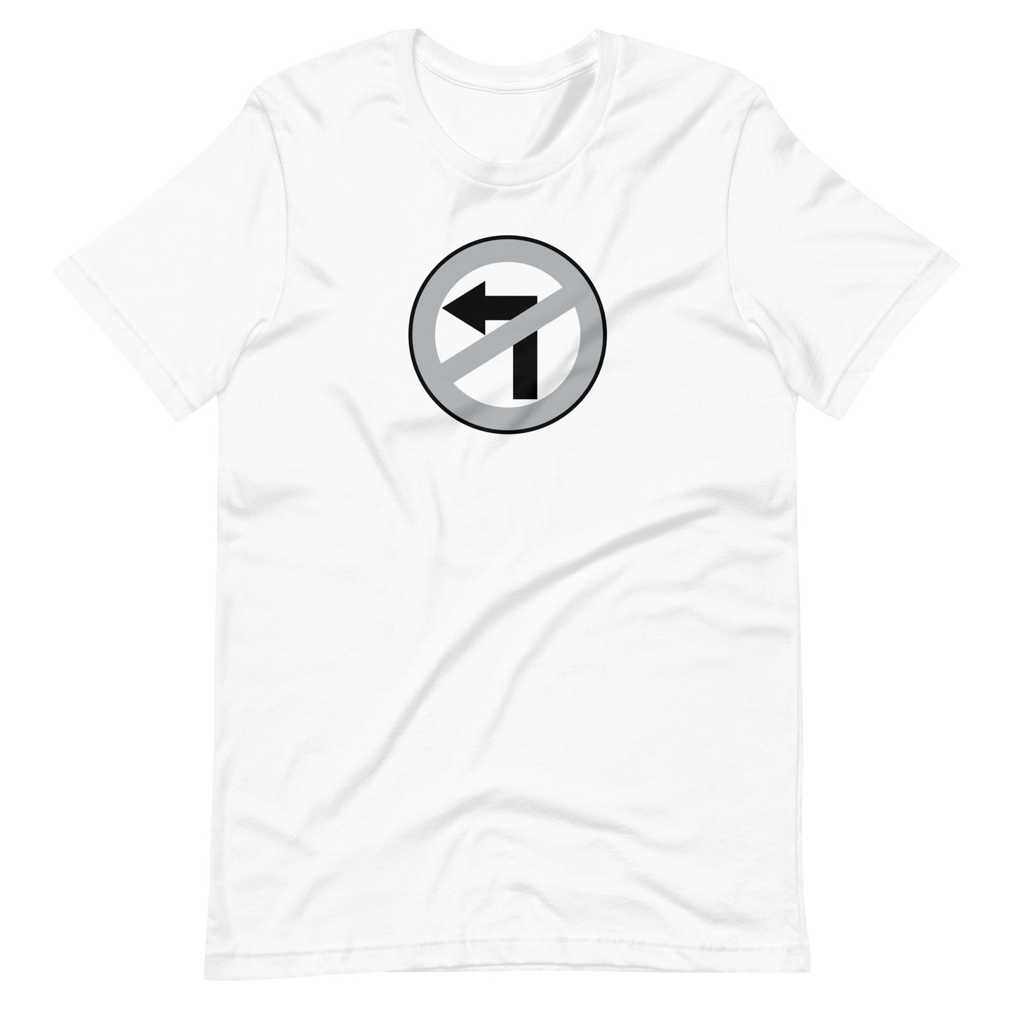 No Left Turn® Unisex Staple Short Sleeve T-Shirt (12)