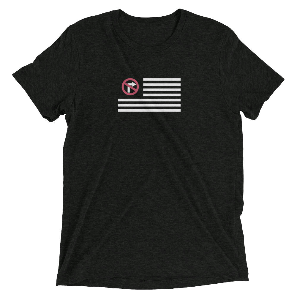 No Right Turn™ Unisex Short Sleeve T-Shirt (07)