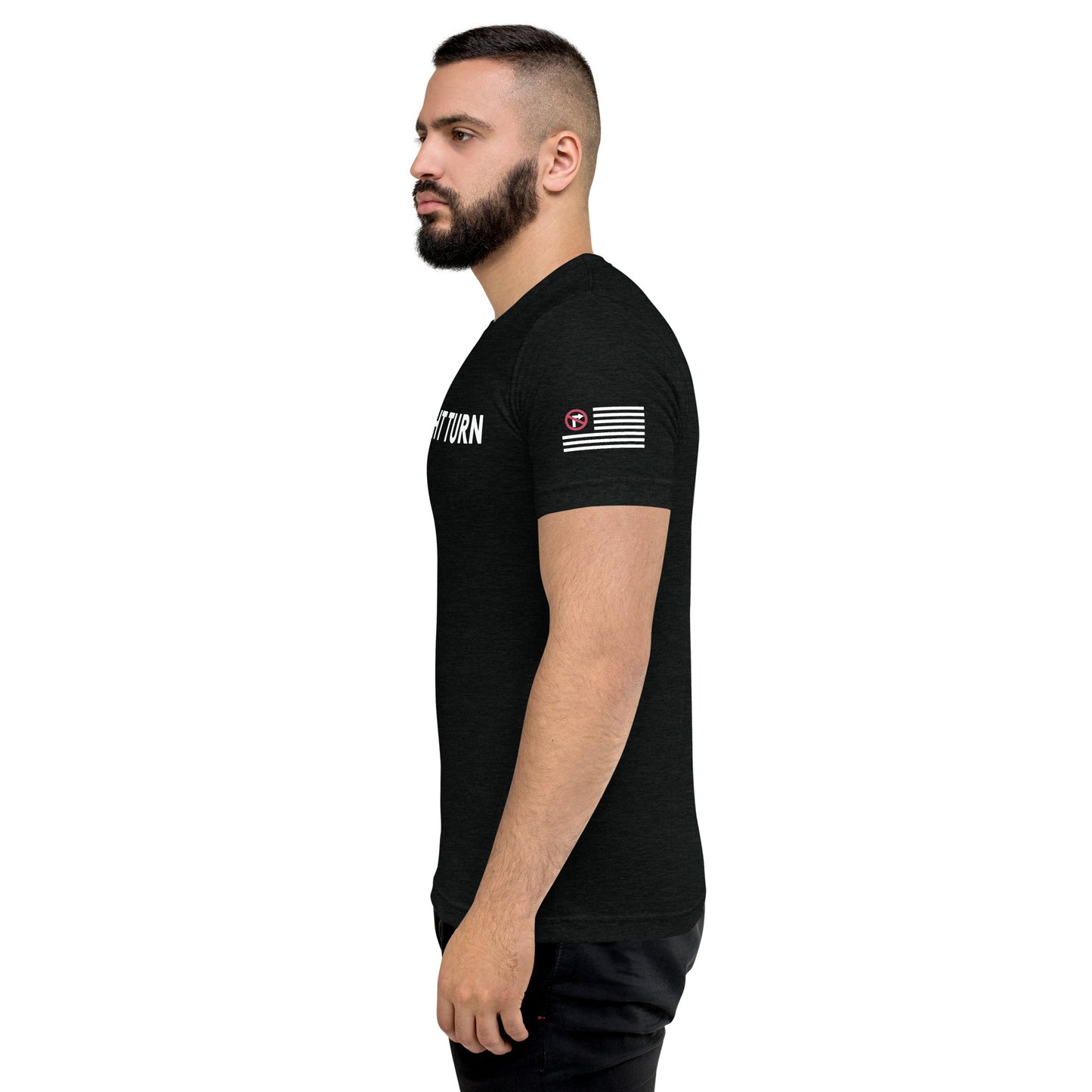 No Right Turn™ Unisex Short Sleeve T-Shirt (08)
