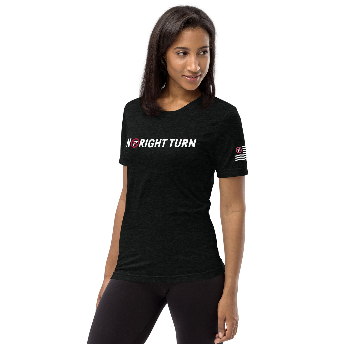No Right Turn™ Unisex Short Sleeve T-Shirt (08)