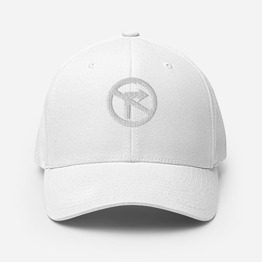 No Right Turn™ Embroidered Flexfit Cap (5 color options)