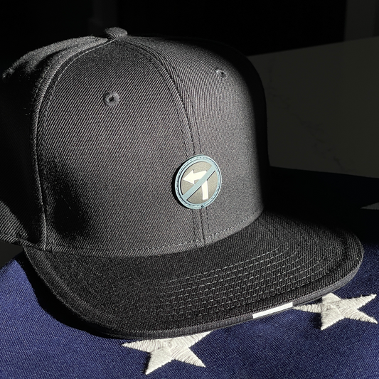 No Left Turn® First Edition Premium Flat Brim Hat