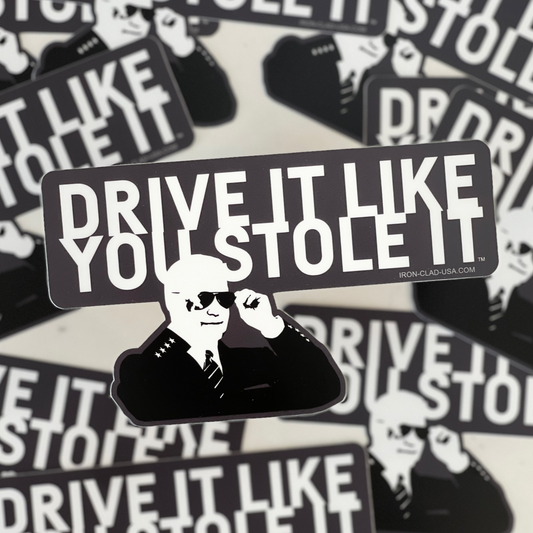 "Drive It Like You Stole It" and No Left Turn® Stick-It Bundle